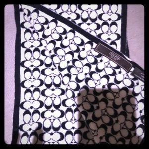 Coach Merino Wool Scarf